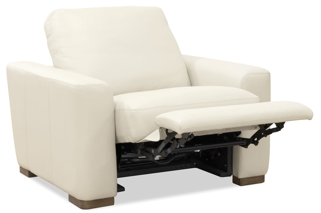 MS - Optimus Power Recliner with Power Headrest - Beige