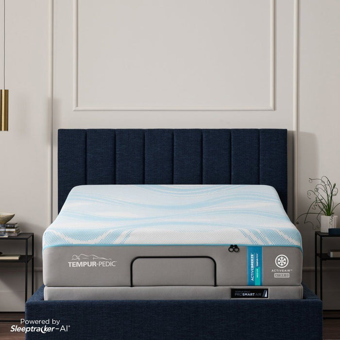 Tempur-Breeze - Tempur-ActiveBreeze Medium Hybrid Mattress - Twin Long