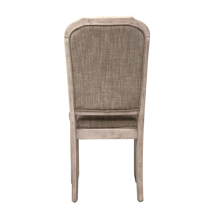 Willowrun - Upholstered Side Chair - Rustic White