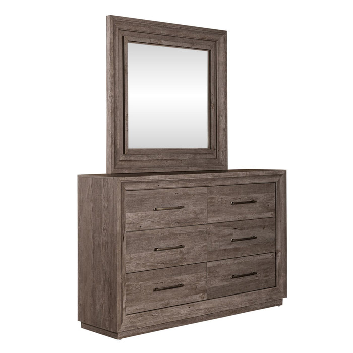 Horizons - Dresser & Mirror - Gray