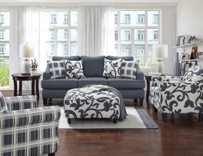 2330 Truth Or Dare Navy Sofa