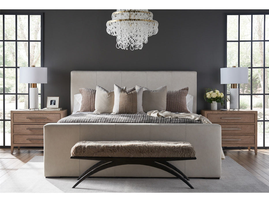 Modern - Bowie King Bed - Gray