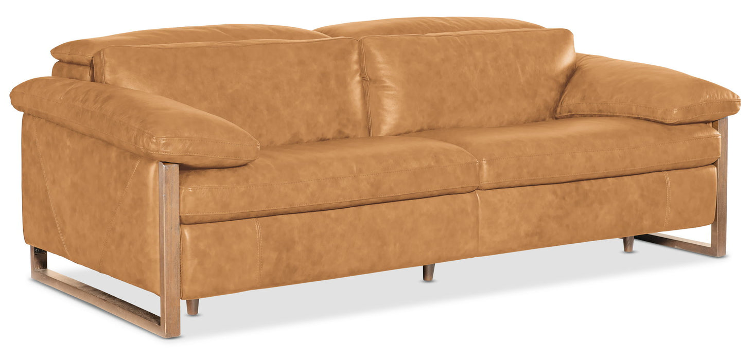 Jericho - Power Sofa With Power Headrest - Brown