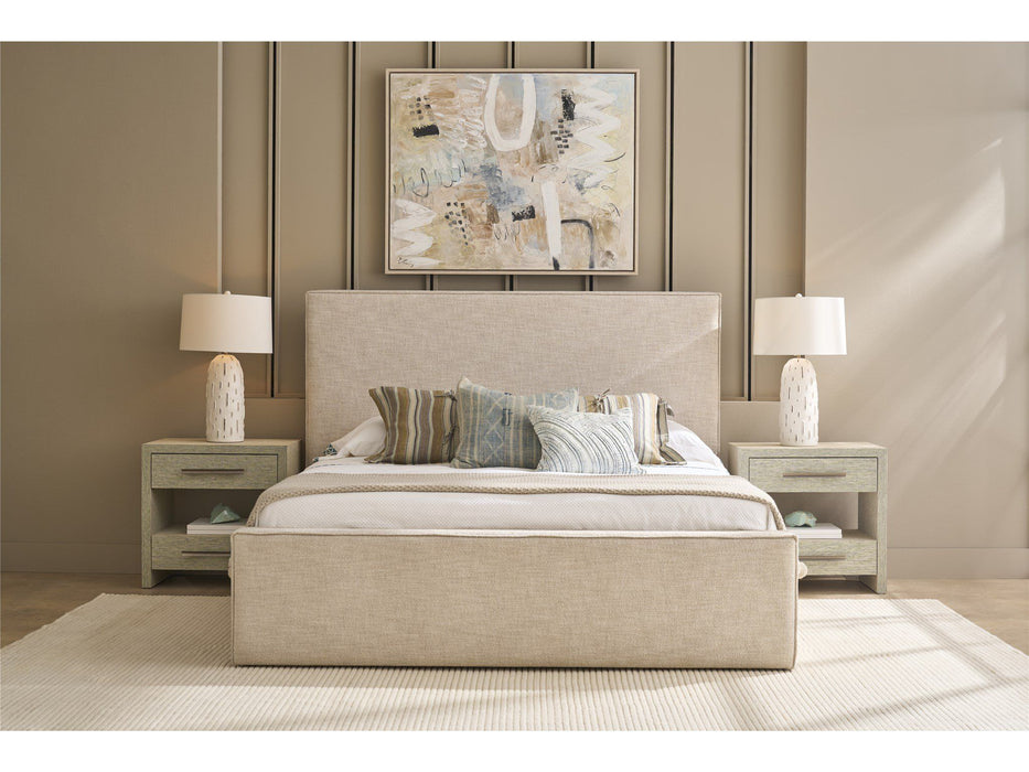 Oasis - Drift Upholstered Queen Bed - Beige