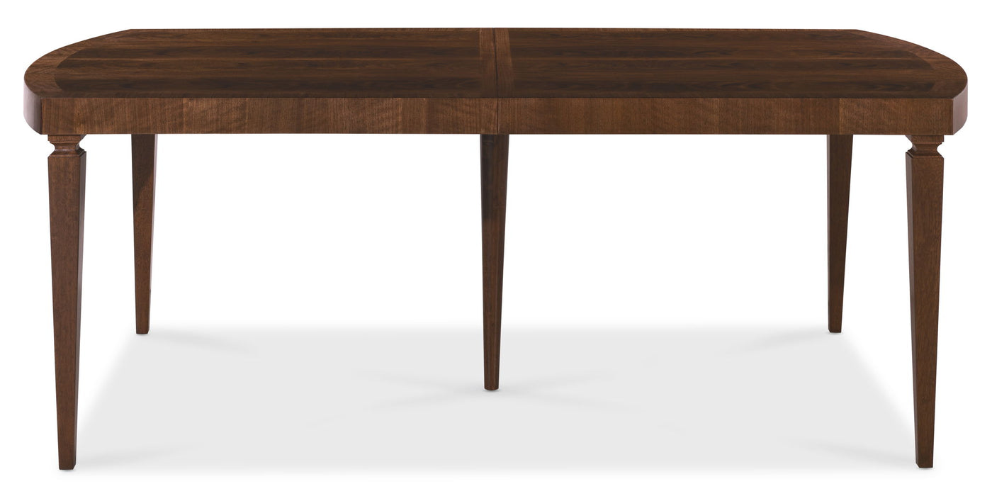 Archives - Rectangle Dining Table With Two 20" Leaves - Dark Brown