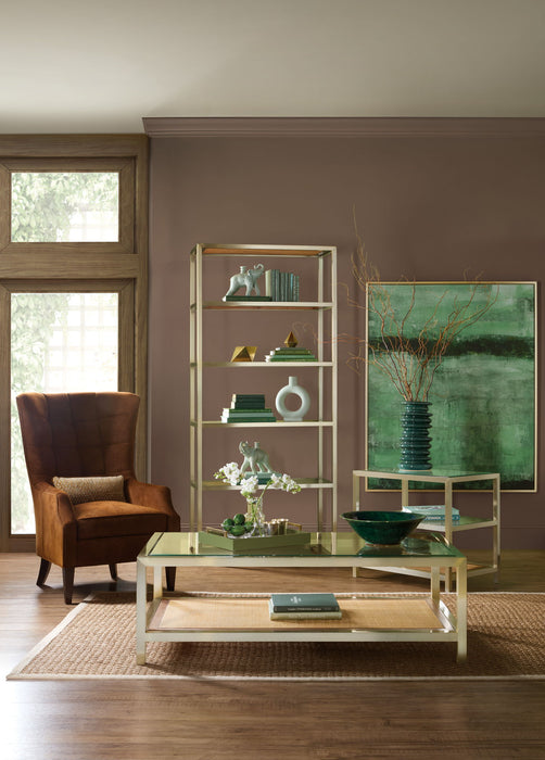 Melange - 85" Etagere - Gold