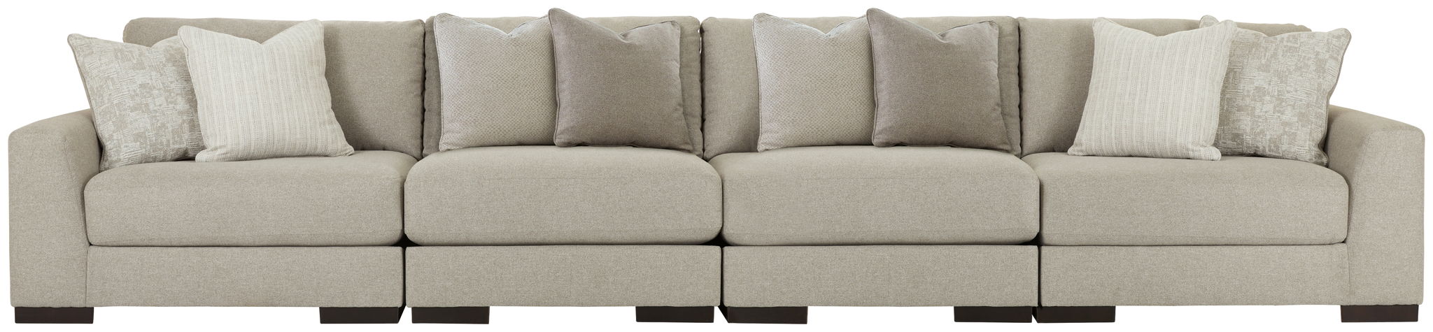 Lyndeboro - 4-Piece Sectional Sofa - Wicker
