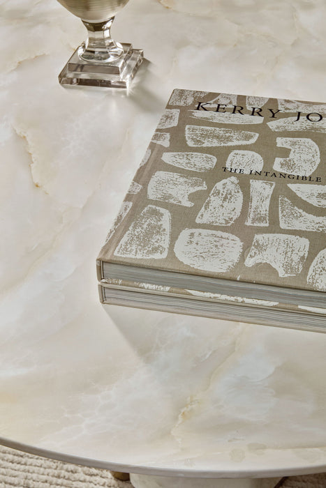 Eleana - Round Dining Table - White