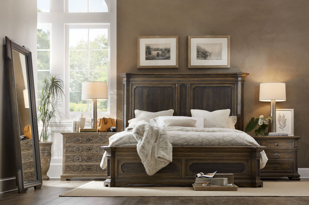Hill Country - Elmendorf 3-Drawer Nightstand - Dark Brown