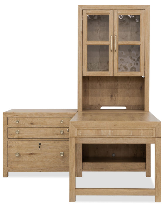 Driftwood - Open Shelf Cabinet
