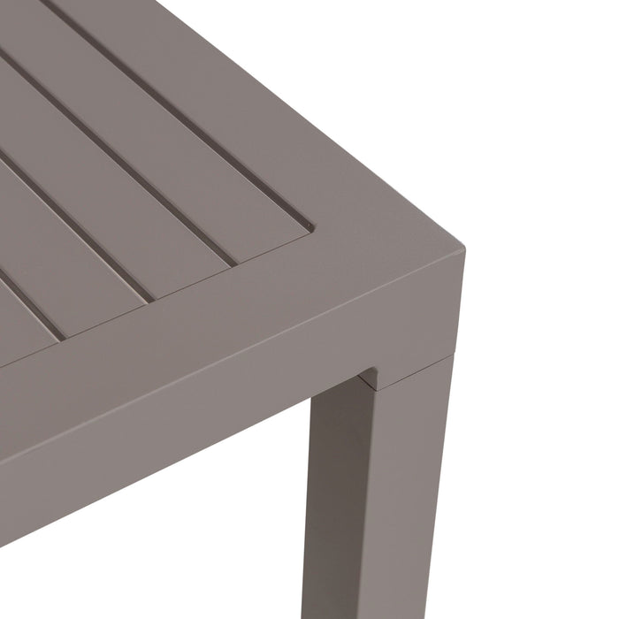 Plantation Key - Outdoor Rectangular Leg Table - Granite