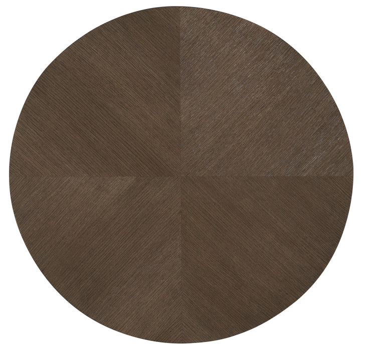 Commerce And Market - Roll With It Round End Table - Dark Brown