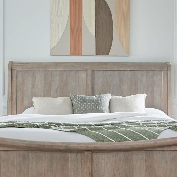 Rustic Traditions - Sleigh Headboard