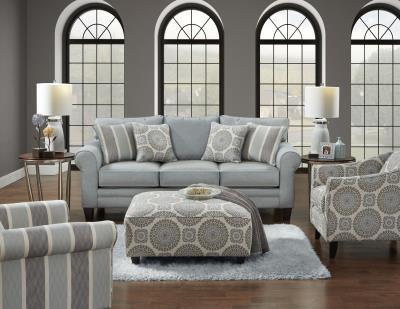 1140 Grande Mist Accent Ottoman