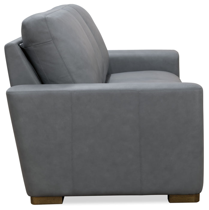 MS - Optimus Three Seat Power Sofa - Dark Gray