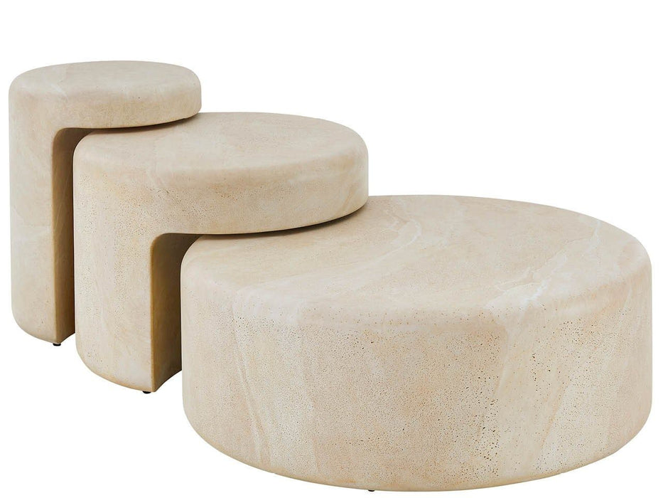 Modern - Nimbus Nesting Tables - Beige