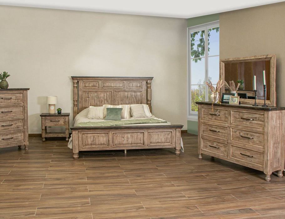 Natural Stone - Chest - Taupe Brown
