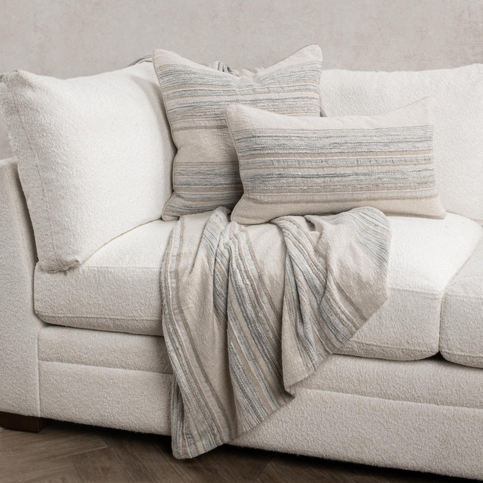 Rockport - 50" x 70" Throw - Ivory Multi
