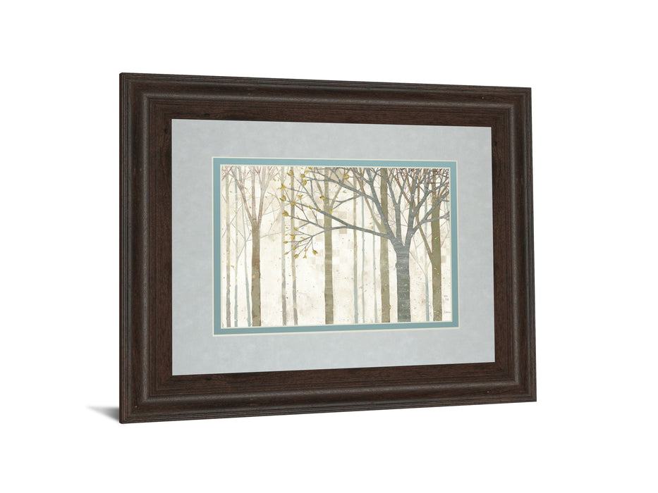 In Springtime No Border By Katherine Lowell - Framed Print Wall Art - Beige