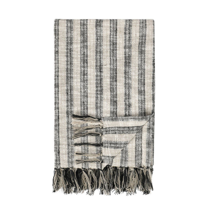 Linna - Throw - Natural / Black
