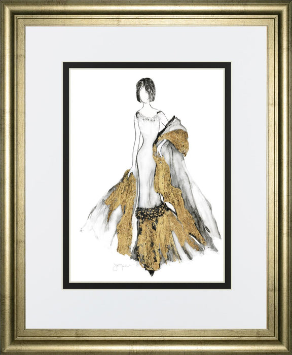 34x40 All That Glitters II By Tava Studios - White