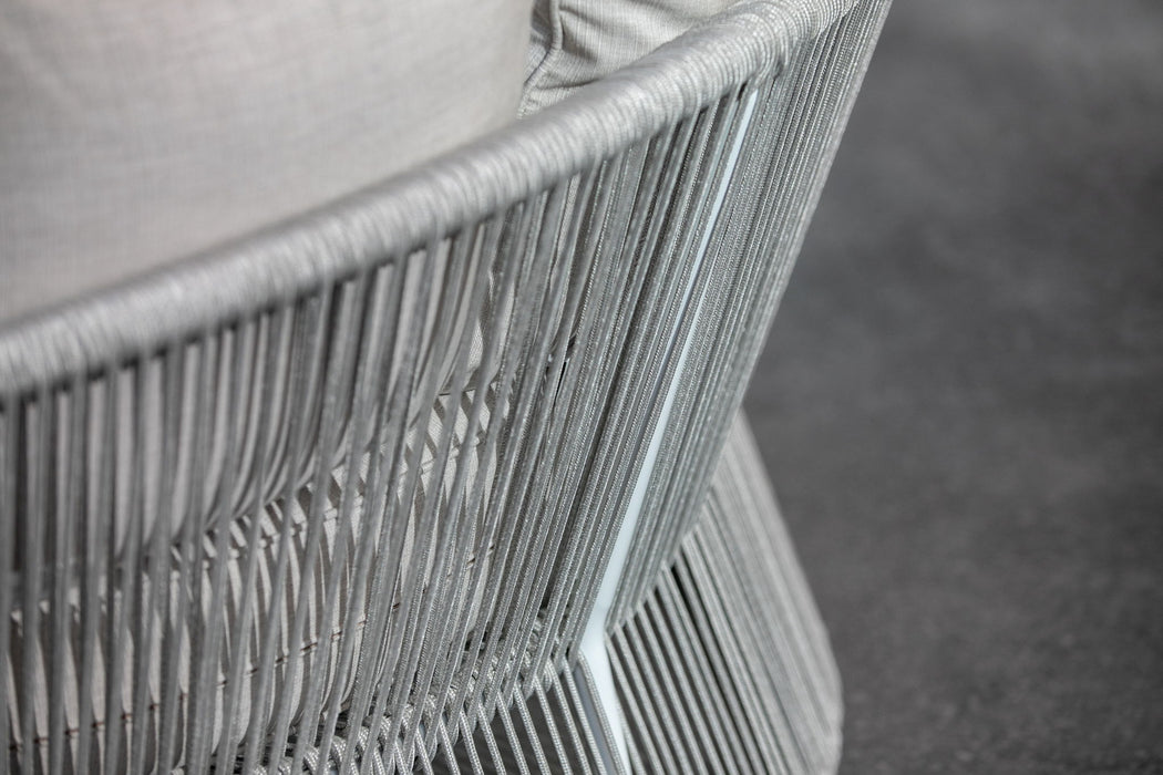 Miami - Daybed, With Self Welt - Echo Ash / Pearl Silver