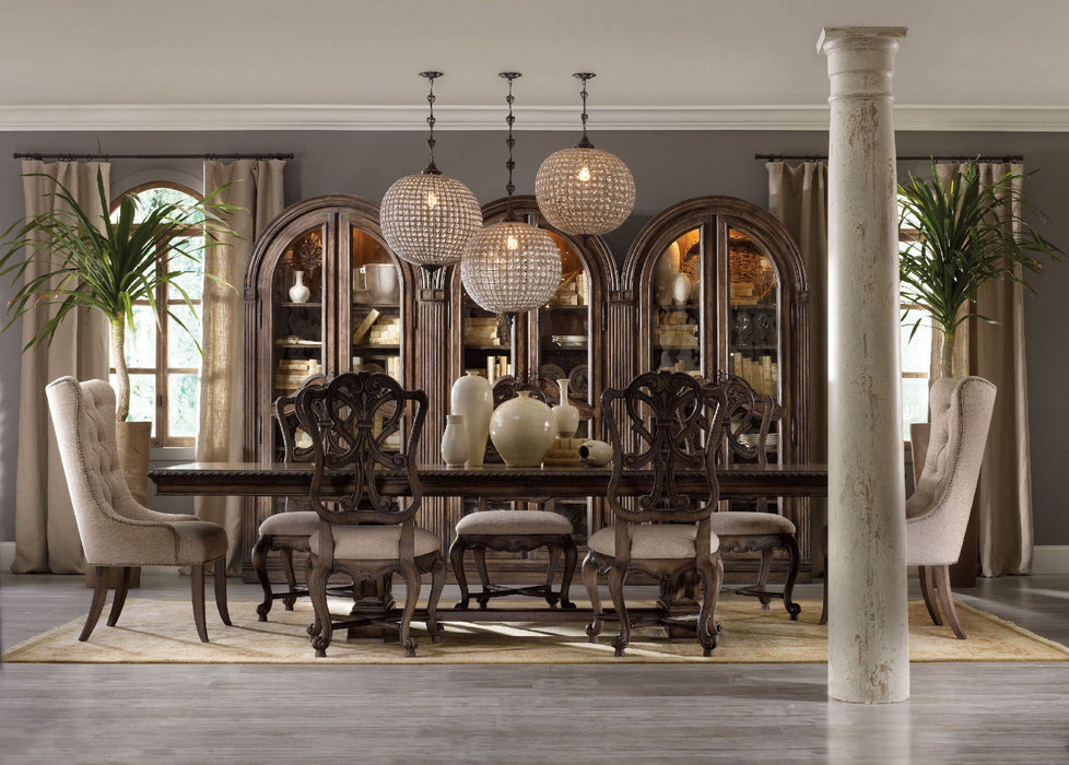 Rhapsody - Rectangle Dining Table - Dark Brown