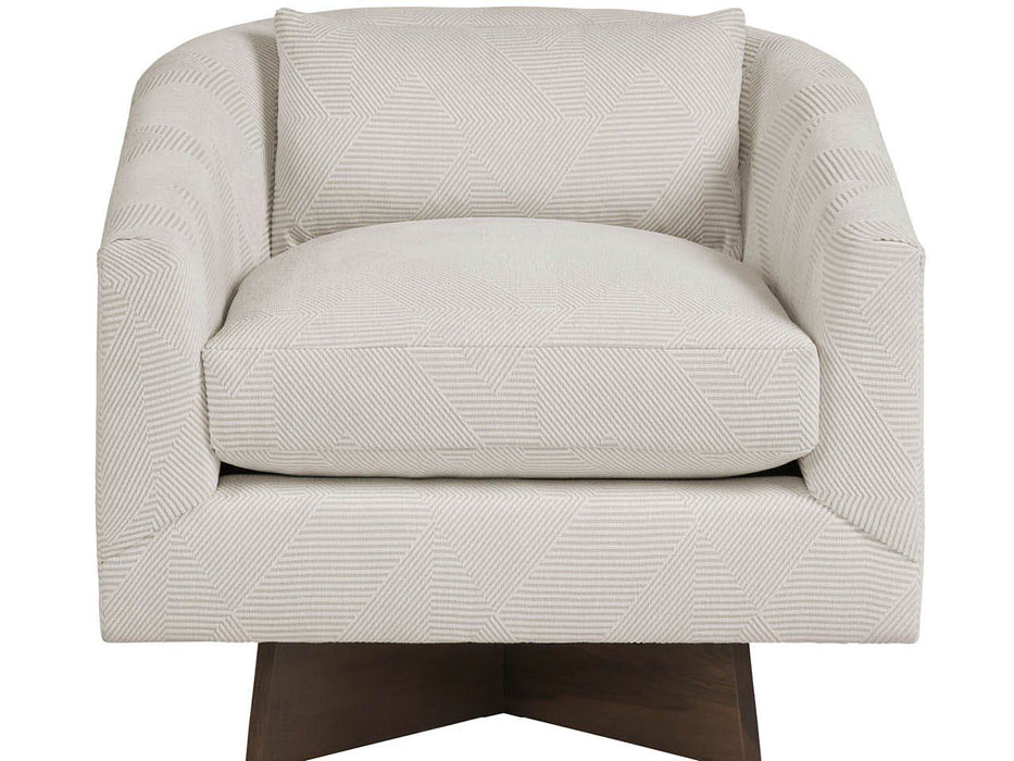 Lamar - Swivel Chair, Special Order - White / Gray