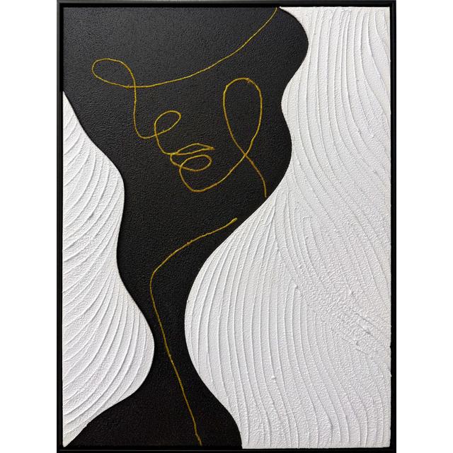 CONTOUR MUSE I WALL ART