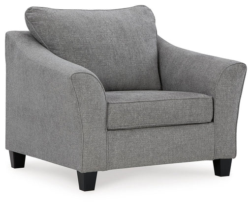 Mathonia - Smoke - Chair And A Half Capital Discount Furniture Home Furniture, Furniture Store