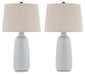 Avianic - White - Ceramic Table Lamp (Set of 2) Capital Discount Furniture Home Furniture, Furniture Store