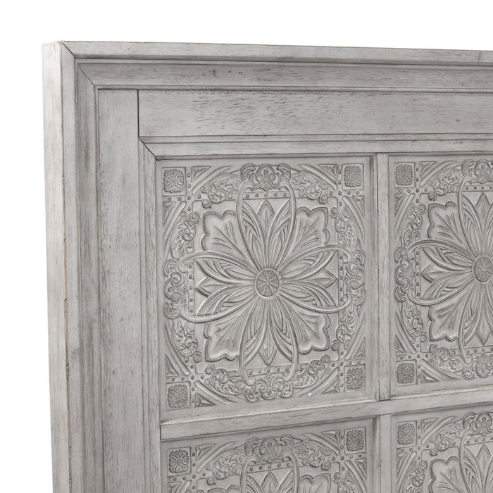Heartland - Panel Bed - Antique Tile Panels Capital Discount Furniture Home Furniture, Furniture Store