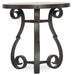 Hill Country - Luckenbach Metal And Stone End Table Capital Discount Furniture Home Furniture, Home Decor, Furniture