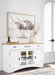Ashbryn - White / Natural - Dining Room Server Capital Discount Furniture Home Furniture, Furniture Store