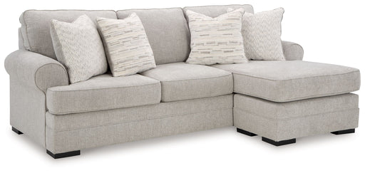 Eastonbridge - Shadow - Sofa Chaise Capital Discount Furniture Home Furniture, Furniture Store