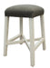 Stone - Stool With Fabric Seat - Beige Capital Discount Furniture Home Furniture, Furniture Store