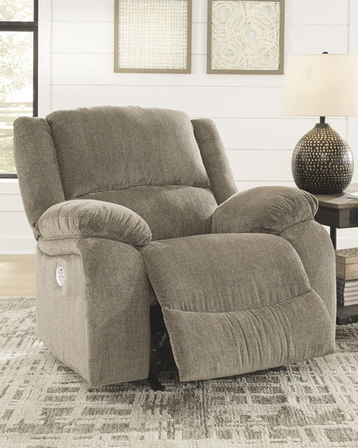 Draycoll - Pewter - Power Rocker Recliner Capital Discount Furniture Home Furniture, Furniture Store
