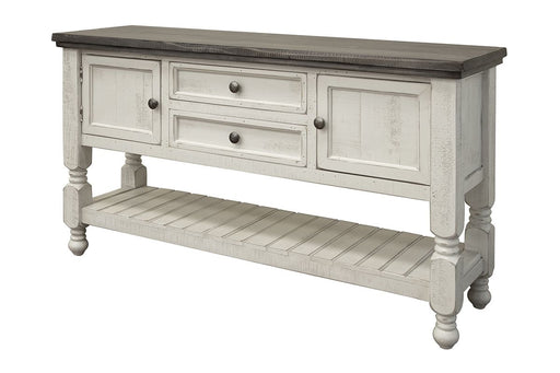 Stone - Sofa Table With 2 Drawer / 2 Doors / Shelf - Beige Capital Discount Furniture Home Furniture, Furniture Store