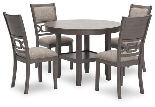 Wrenning - Gray - Dining Room Table Set (Set of 5) Capital Discount Furniture Home Furniture, Furniture Store