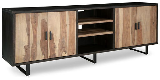 Bellwick - Natural / Brown - Accent Cabinet Capital Discount Furniture Home Furniture, Home Decor, Furniture