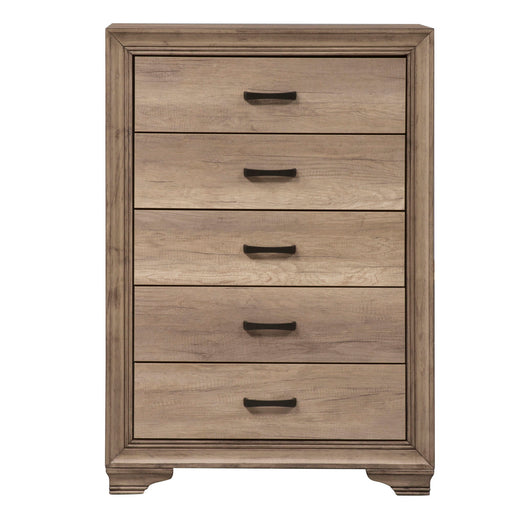 Sun Valley - 5 Drawer Chest - Light Brown Capital Discount Furniture Home Furniture, Furniture Store