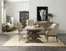La Grange - Le Vieux 86" Double Pedestal Table With 2-18" Leaves Capital Discount Furniture