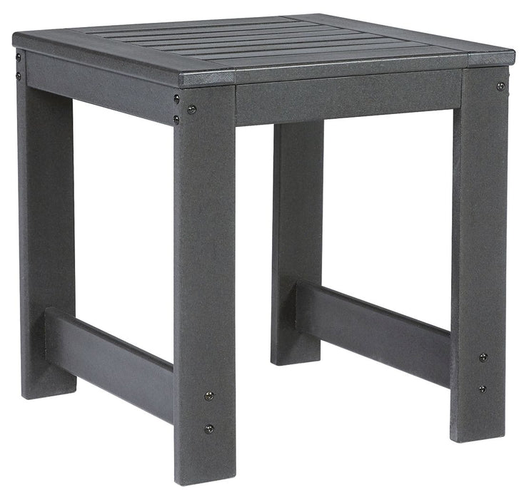 Amora - Charcoal Gray - Square End Table Capital Discount Furniture Home Furniture, Furniture Store
