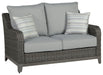 Elite Park - Gray - Loveseat W/Cushion Capital Discount Furniture Home Furniture, Furniture Store
