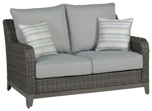Elite Park - Gray - Loveseat W/Cushion Capital Discount Furniture Home Furniture, Home Decor, Furniture