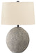 Harif - Beige - Paper Table Lamp Capital Discount Furniture Home Furniture, Furniture Store
