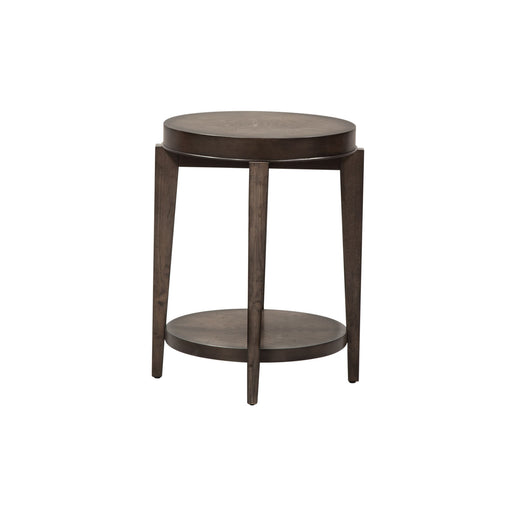 Penton - Oval Chair Side Table - Dark Brown Capital Discount Furniture Home Furniture, Furniture Store