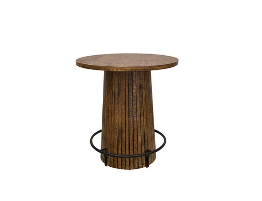 Tiza - Bistro Table - Peanut Brown / Chalk Colors Capital Discount Furniture Home Furniture, Furniture Store