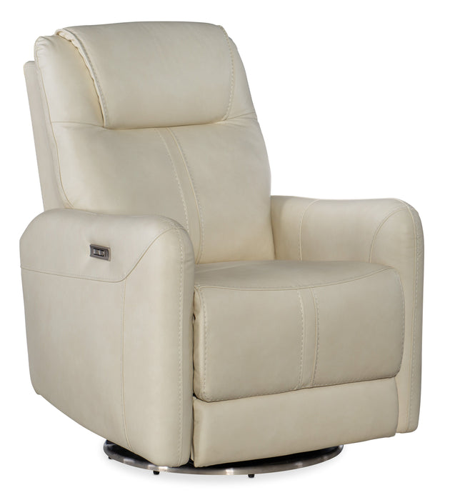 Steffen - Swivel Recliner With Power Headrest Capital Discount Furniture Home Furniture, Furniture Store