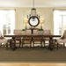 Armand - Trestle Table - Dark Brown Capital Discount Furniture Home Furniture, Home Decor, Furniture
